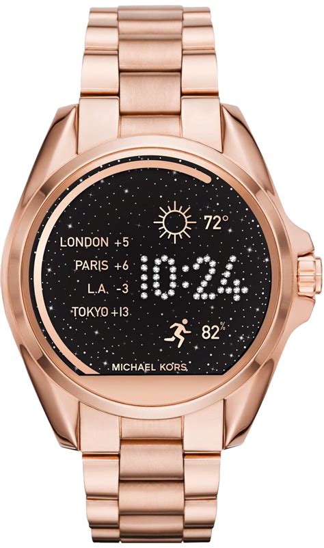 michael kors access bradshaw rose gold-tone smartwatch australia|Michael Kors watch bradshaw smartwatch.